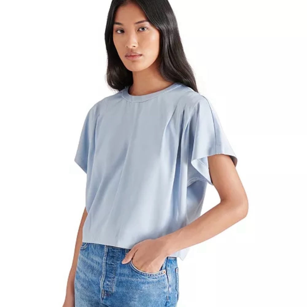 Steve Madden Sky Blue Women's Top - Picture 3 of 9